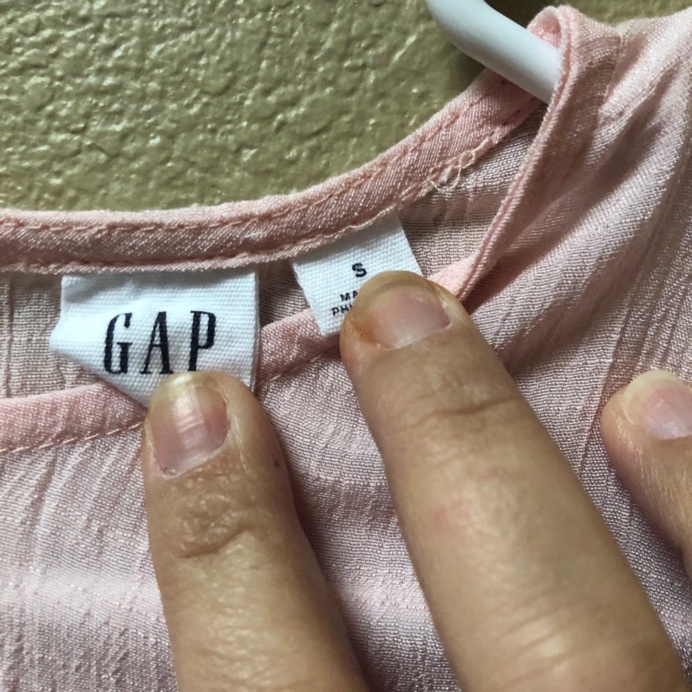 Gap Ruffle Lace Trim Top - Picture 2 of 4